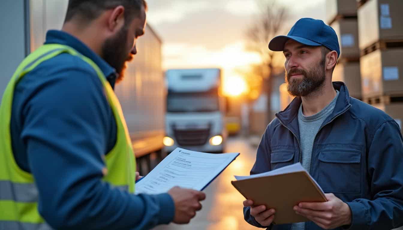 Illustration: Comprendre l’attestation de capacité pour le transport de marchandises