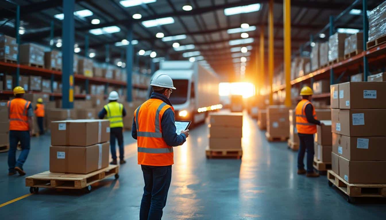 Illustration: Explorer le secteur dynamique de la logistique et du transport