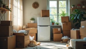 Déménagement du frigo : Quel temps de repos avant de le rebrancher ?