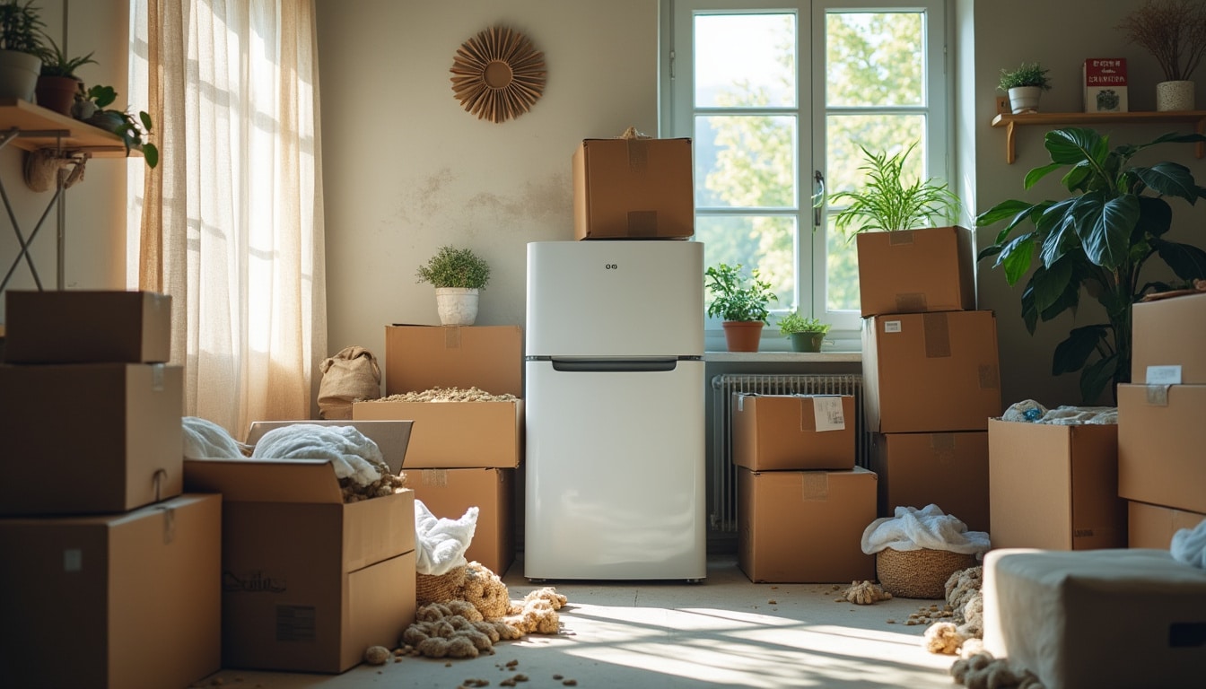 Déménagement du frigo : Quel temps de repos avant de le rebrancher ?