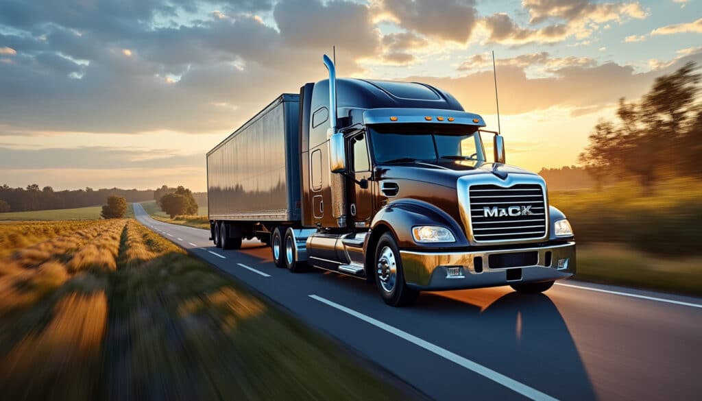 Camion Mack : robustesse et performance pour le transport lourd