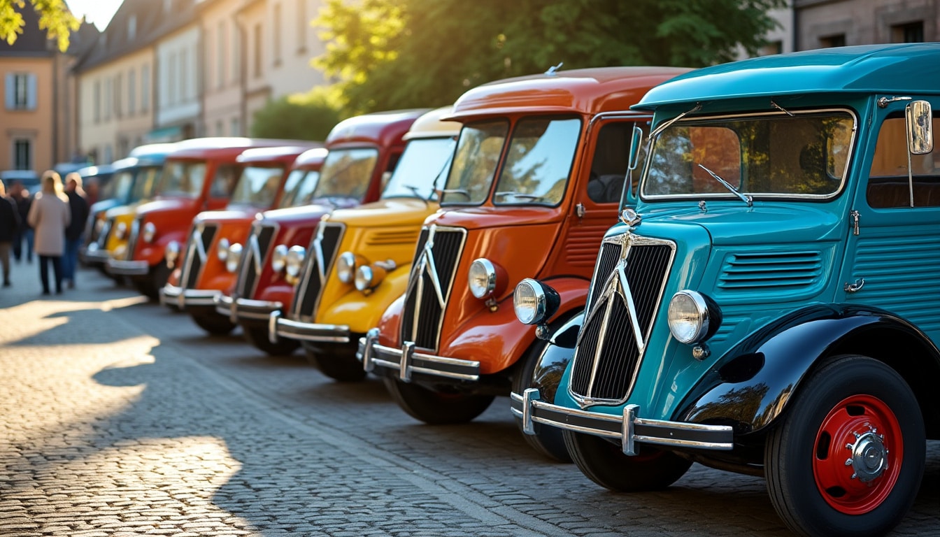 Camions Citroën anciens : histoire, modèles et innovations clés
