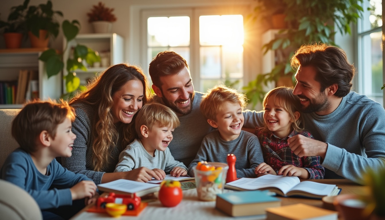 Illustration: Qui sont Raoudha et Stéphane ? Une famille nombreuse pleine de vie et d’amour