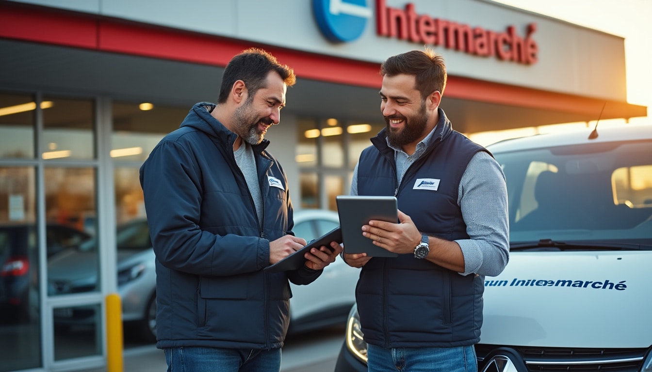 Illustration: Comprendre le service de location utilitaire chez Intermarché
