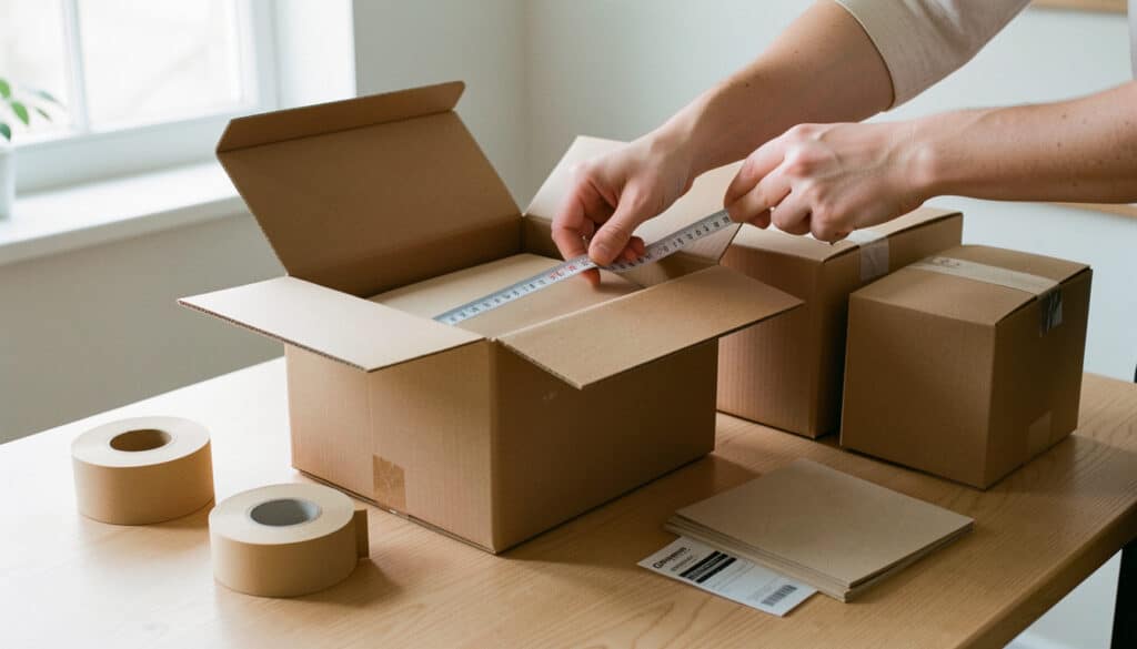 Choisir une boîte en carton pour envoyer un colis