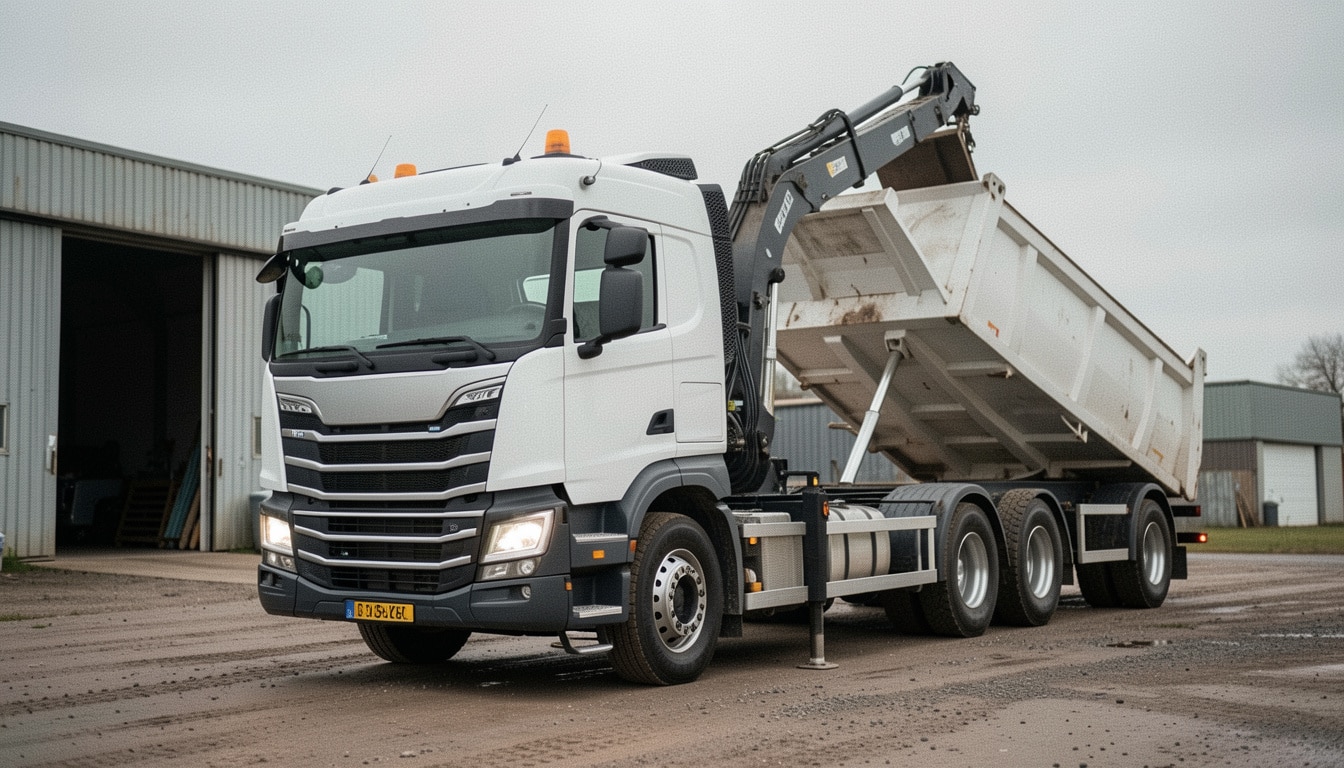 Camion ampliroll de 3,5 tonnes : usages et avantages