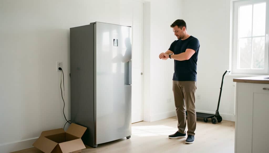 Quand rebrancher un frigo après un transport ?