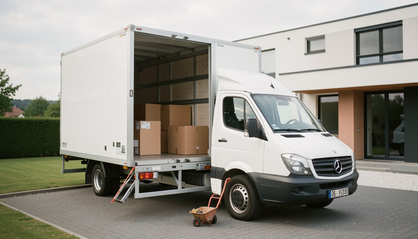 Camion de 20 m³ avec hayon : bien le choisir