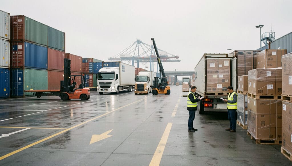 Définition du fret et rôle en logistique et transport